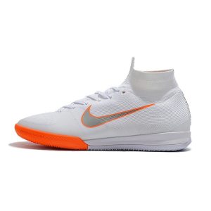 Kopačky Pánské Nike Mercurial SuperflyX 6 Elite IC – bílá oranžová